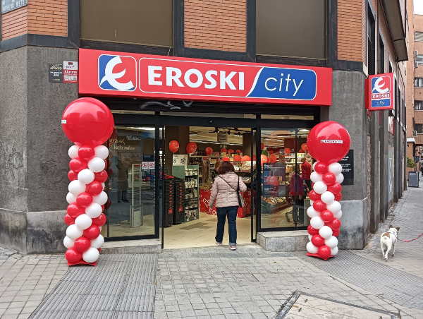 EROSKI INAUGURA UN NUEVO SUPERMERCADO FRANQUICIADO EN MADRID